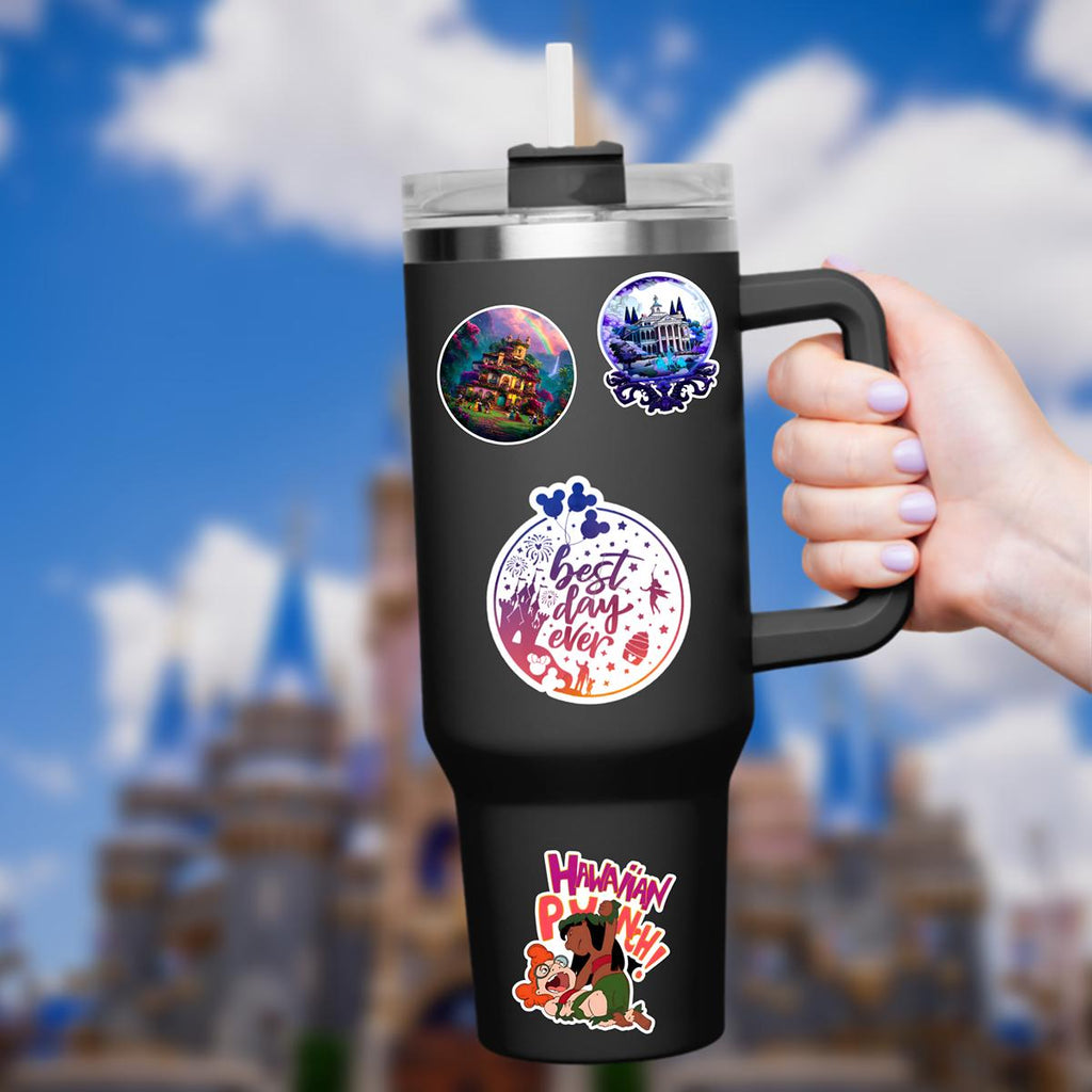 Disney Best Day Ever Sticker Waterproof Disney Laptop, Disneying Theme Park Vacation, Castle Park Mouse