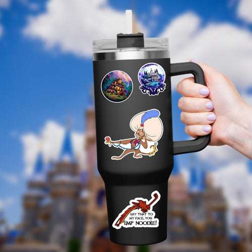 Aladdin Abu Funny Humor Waterproof Disney Hydro Bottle Laptop Stickers/ FindingNemo planner stationery decal water bottle cell phonelogo