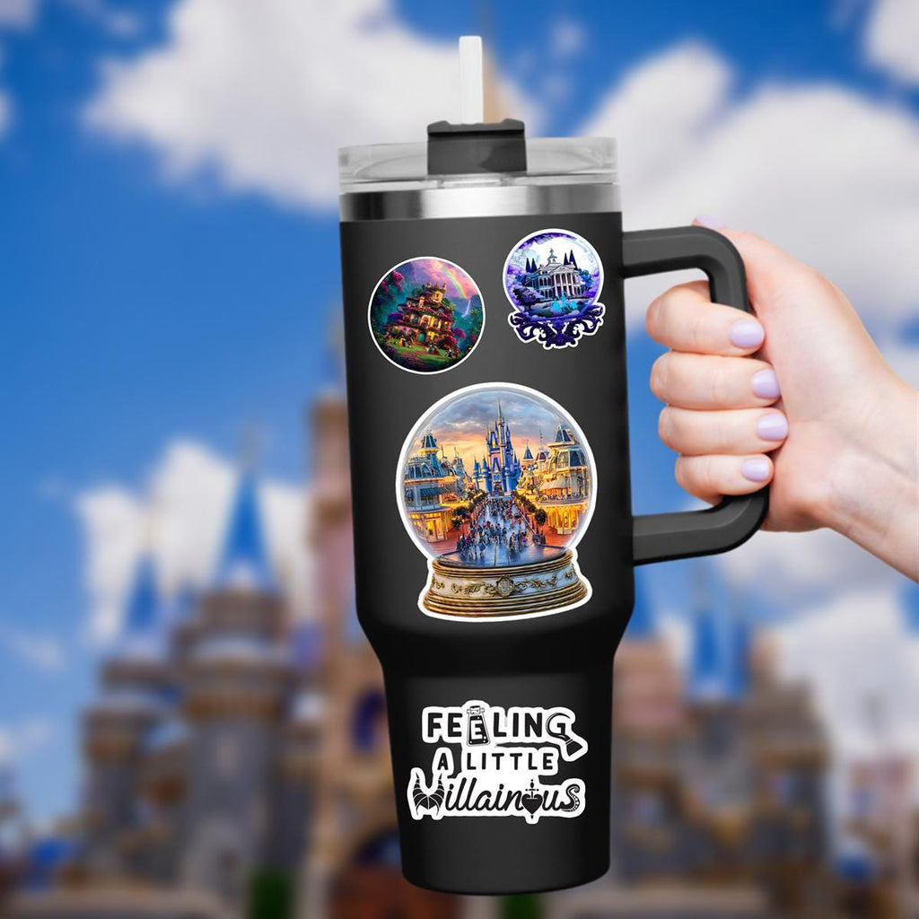 Disney World Castle Main Street WDW Laptop Sticker/ Magic Kingdom Fantasyland Disney decal/ planner water bottle cell phone decal