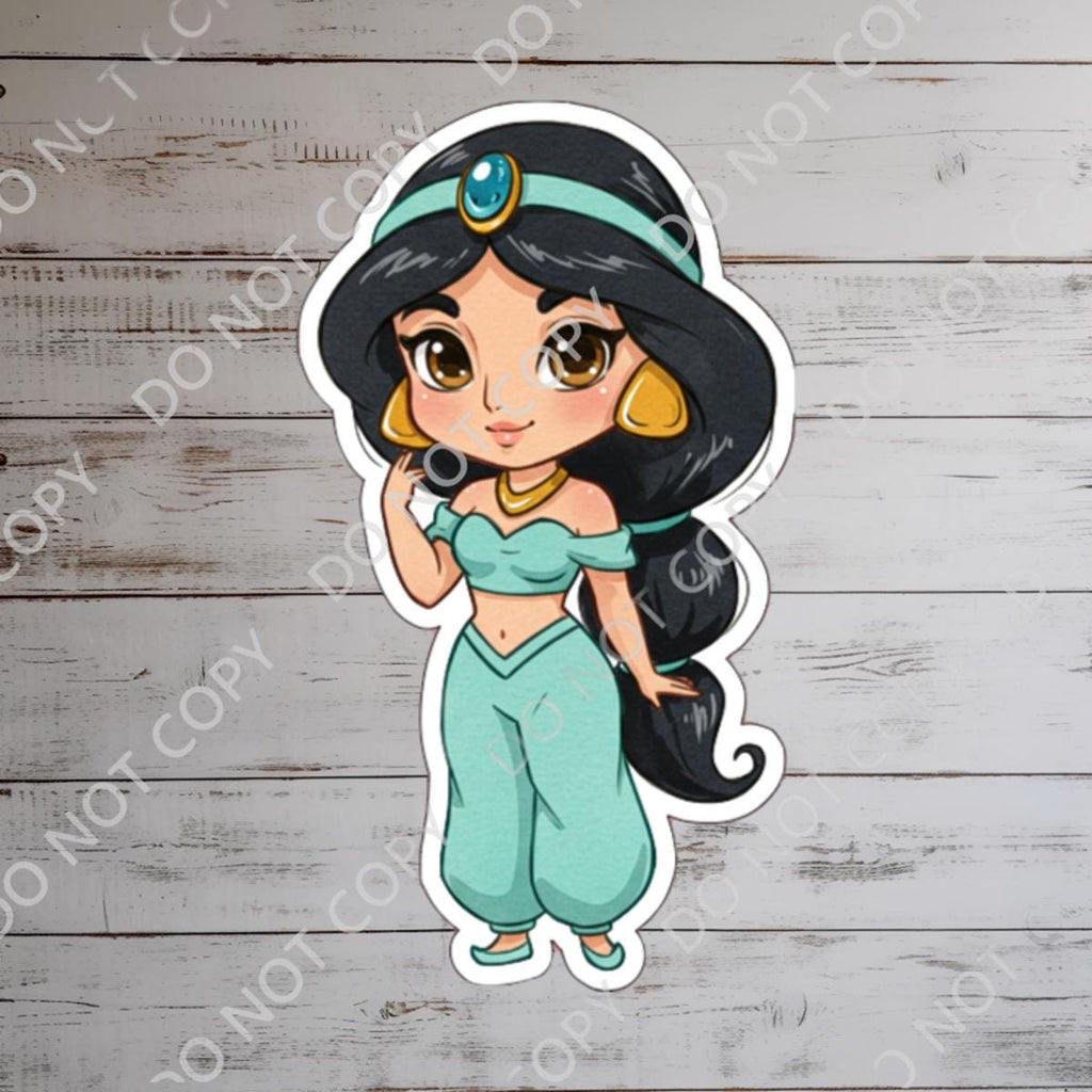 Aladdin Jasmine Waterproof Disney Laptop Stickers/ FindingNemo planner stationery decal water bottle cell phonelogo