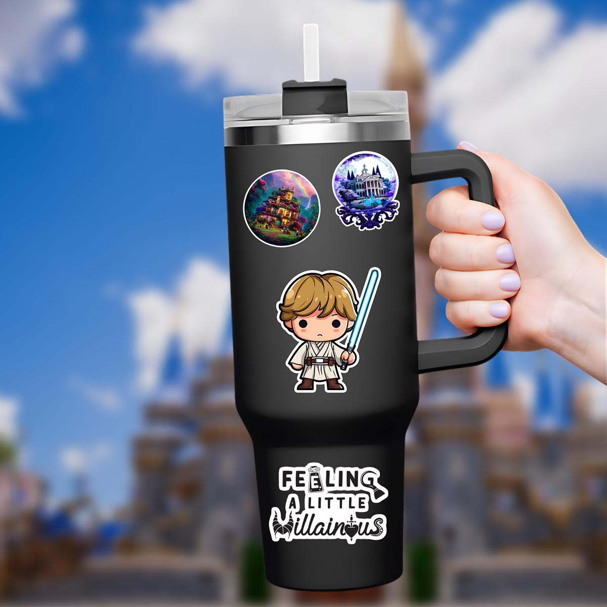 Waterproof Disney Star Wars Luke Skywalker Vinyl Sticker