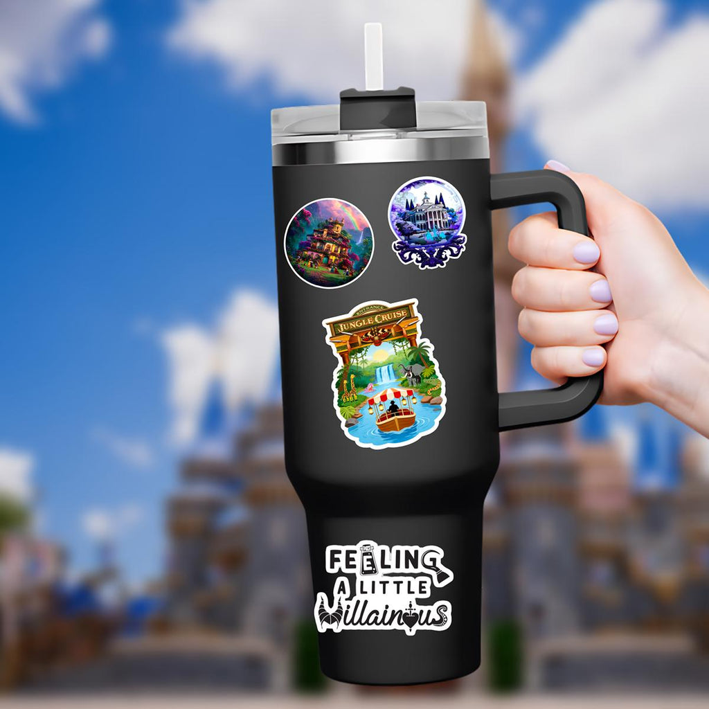 Disney Ride Jungle Cruise Sticker Waterproof Disney Laptop, Disneying Theme Park Vacation, Castle Park Mouse