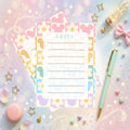 Disneyy Mickey And Flowers Memo Notepad 50 sheets bullet journal Disney planner paper scrapbook stationery notebook supplies