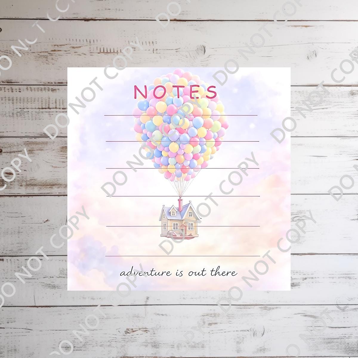 Disneyy UP Adventure Is Out There Memo Notepad 50 sheets bullet journal Disney planner paper scrapbook stationery notebook supplies