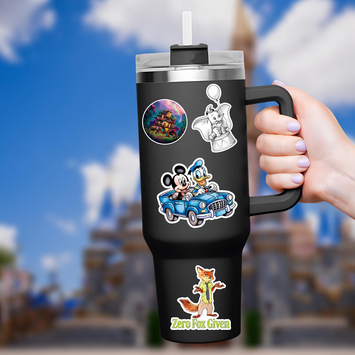 Disney Mickey and Donald Sticker Waterproof Disney Laptop, Disneying Theme Park Vacation, Castle Park Mouse