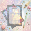 Beauty And The Beast  Memo Notepad 50 sheets bullet journal Disney planner paper scrapbook stationery notebook supplies