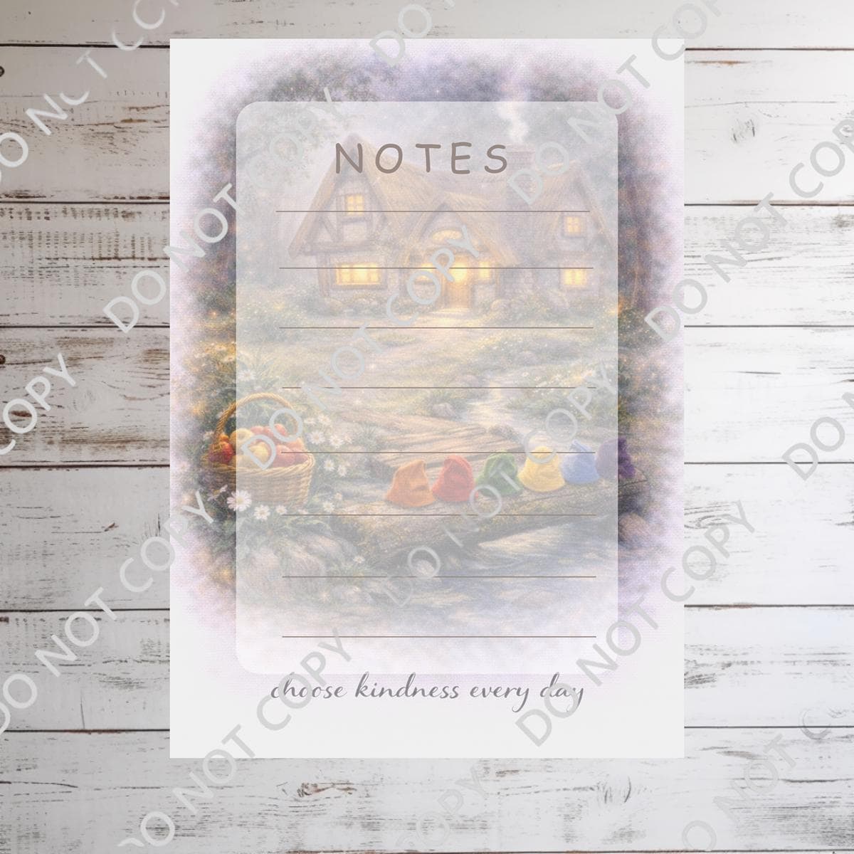 Disney Snow White Carriage  Memo Notepad 50 sheets bullet journal Disney planner paper scrapbook stationery notebook supplies