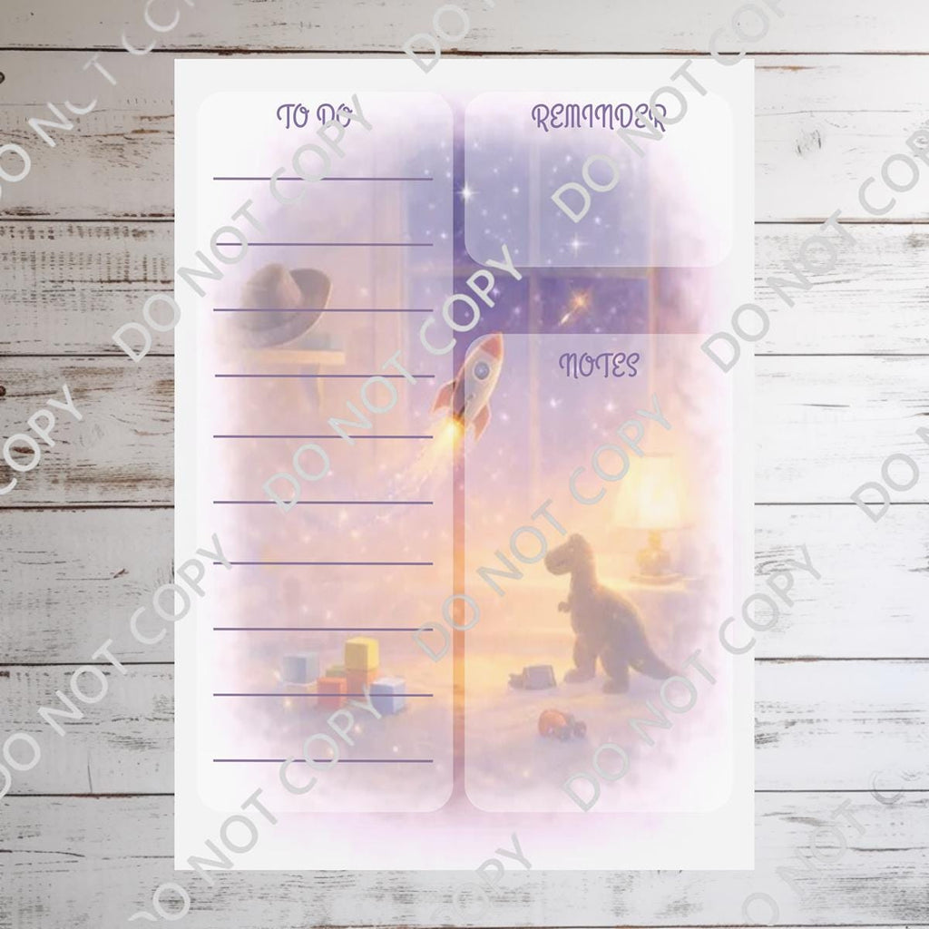 Disneyy Toy Story Memo Notepad 50 sheets bullet journal Disney planner paper scrapbook stationery notebook supplies