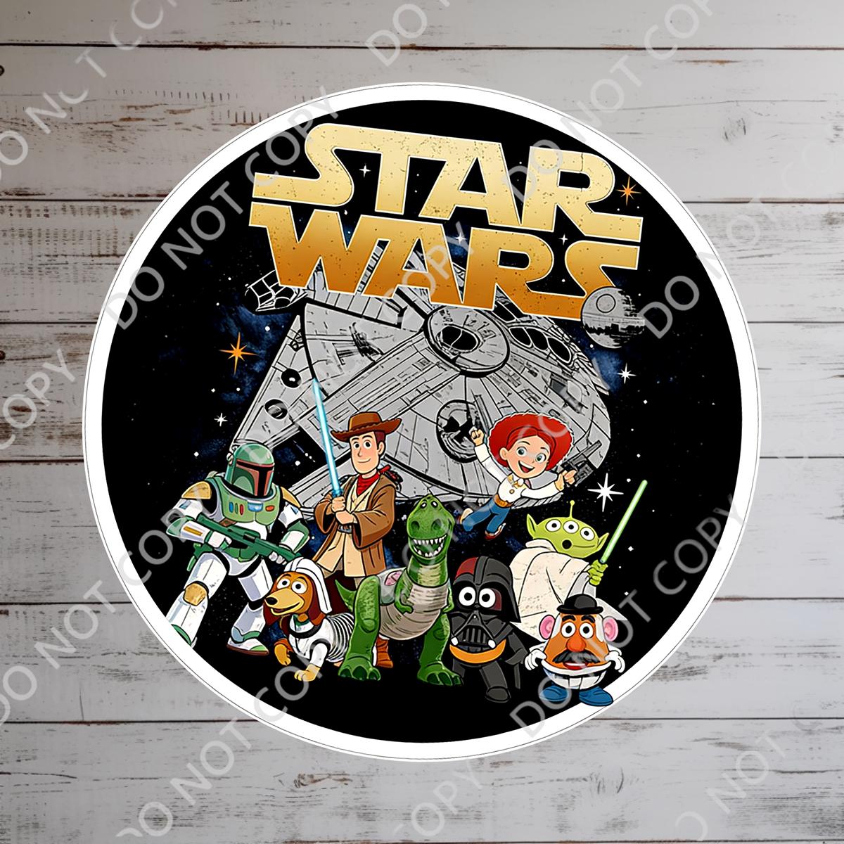 Toy Story Star Wars Disney Stickers, Kindle, Bottle Stikers computer stickers, cell phone stickers