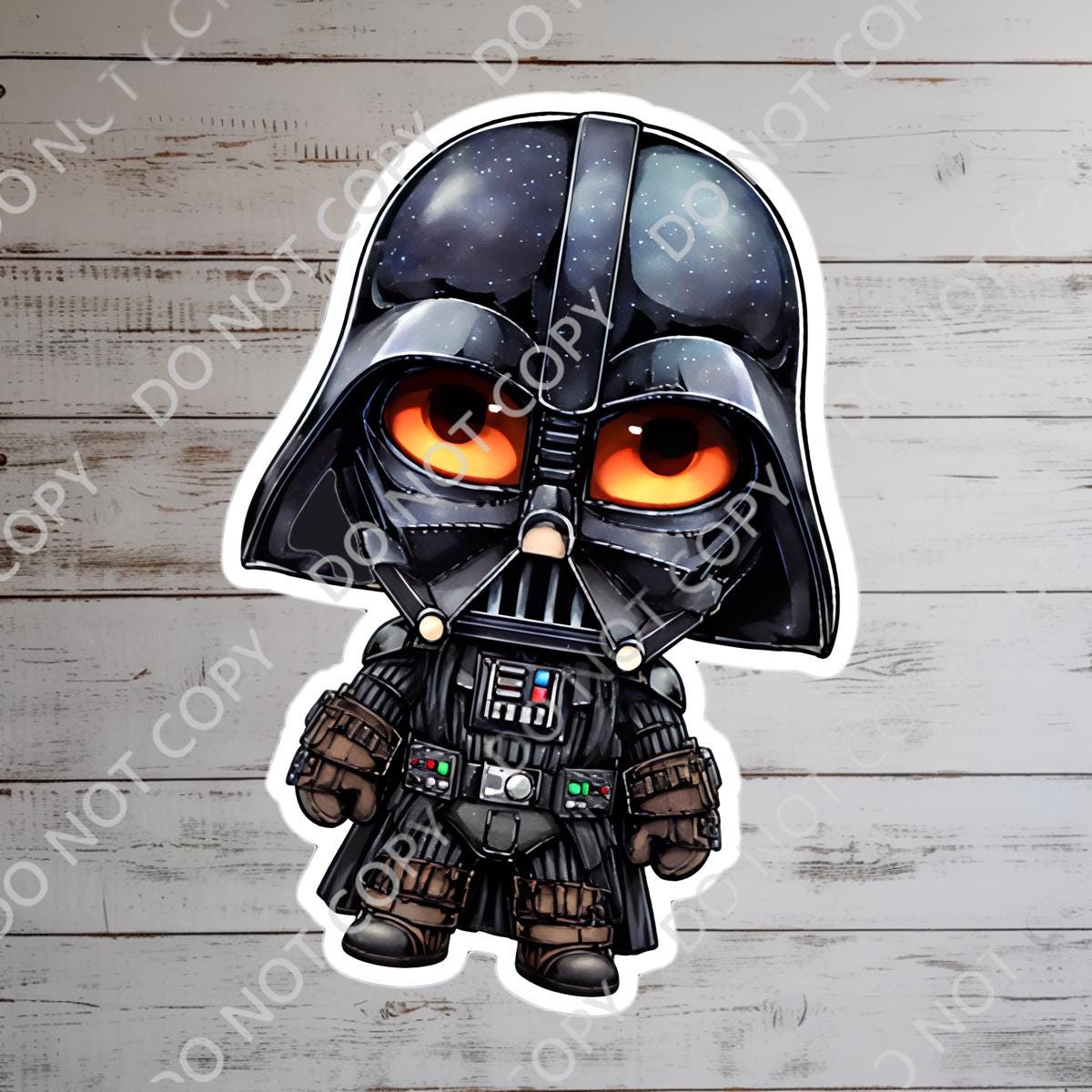 Waterproof Star Wars Vader Vinyl Sticker