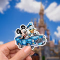 Disney Mickey and Donald Sticker Waterproof Disney Laptop, Disneying Theme Park Vacation, Castle Park Mouse