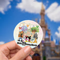 Disneyy World Castle Balloons TinkerBelle Laptop Sticker/ Magic Kingdom Fantasyland Disney decal/ planner water bottle cell phone decal