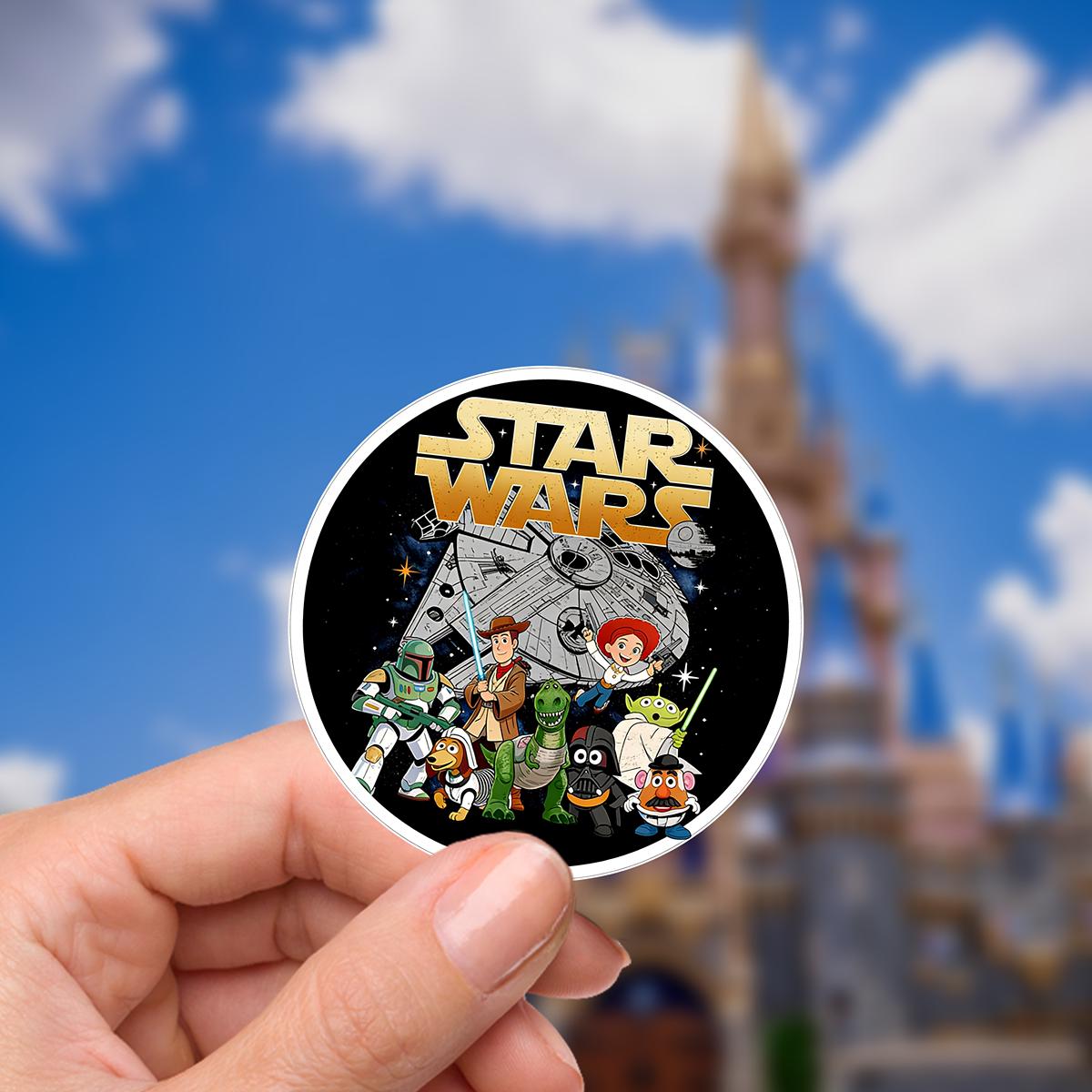 Toy Story Star Wars Disney Stickers, Kindle, Bottle Stikers computer stickers, cell phone stickers