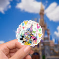 Disneyy What A Wonderful World Sticker Waterproof Disney Laptop, Disneying Theme Park Vacation, Castle Park Mouse Kindle Stickers