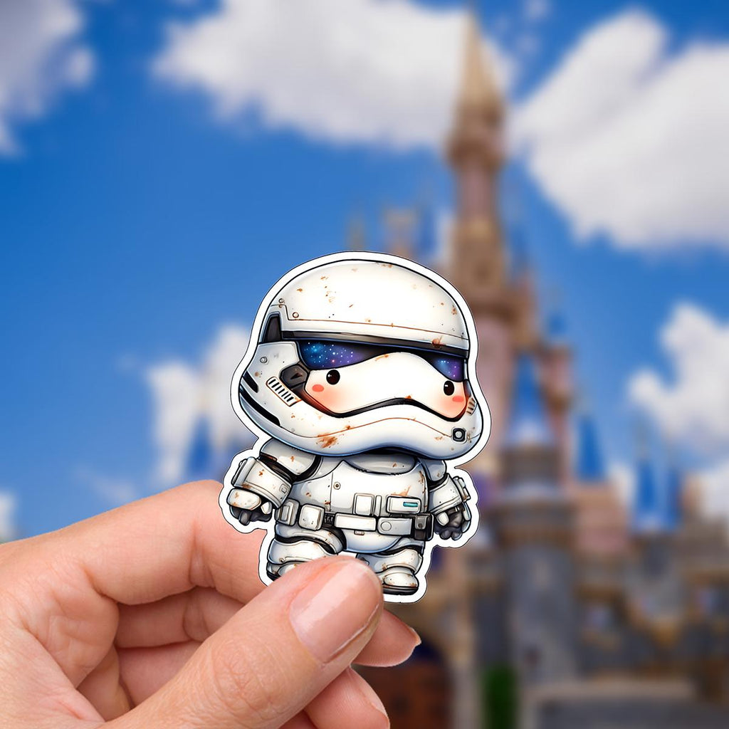 Star Wars  stormtrooper  Waterproof Disney Laptop Stickers/  Disney yoda starwars planner stationery decal water bottle cell phone