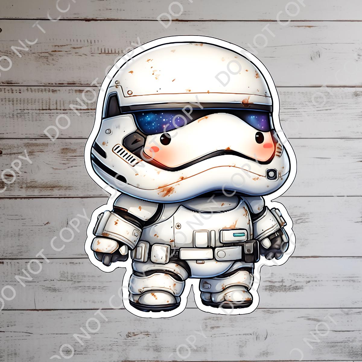 Star Wars  stormtrooper  Waterproof Disney Laptop Stickers/  Disney yoda starwars planner stationery decal water bottle cell phone