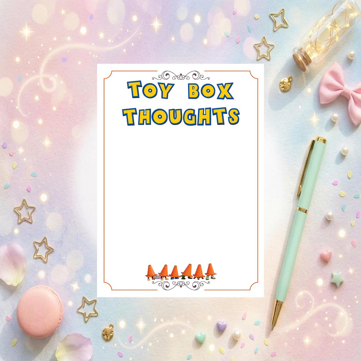 Disneyy Toy Story Woody Buzz Lightyear  Memo Notepad 50 sheets bullet journal Disney planner paper scrapbook stationery notebook supplies