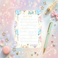 Disneyy Princesses Memo Notepad 50 sheets bullet journal Disney planner paper scrapbook stationery notebook supplies