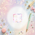 Minnie Mouse Daisy Best Friends Memo Notepad 50 sheets bullet journal Disney planner paper scrapbook stationery notebook supplies