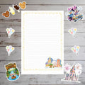 Disneyy Parks Day Essential Bundle Memo Notepad 50 sheets bullet journal Disney planner paper scrapbook stationery notebook supplies