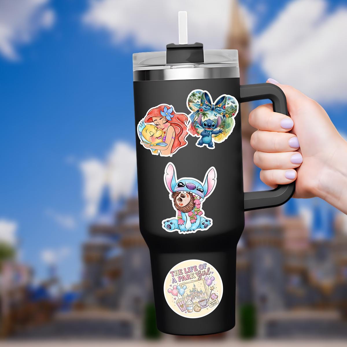 Stitch Kakamora Sticker: Waterproof Vinyl Decal kindle stickers water bottle stickers