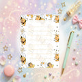 Disneyy Winnie The Pooh Memo Notepad 50 sheets bullet journal Disney planner paper scrapbook stationery notebook supplies