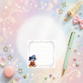 Disneyy Sorcerer Mickey Memo Notepad 50 sheets 3x3" bullet journal Disney planner paper scrapbook stationery notebook supplies