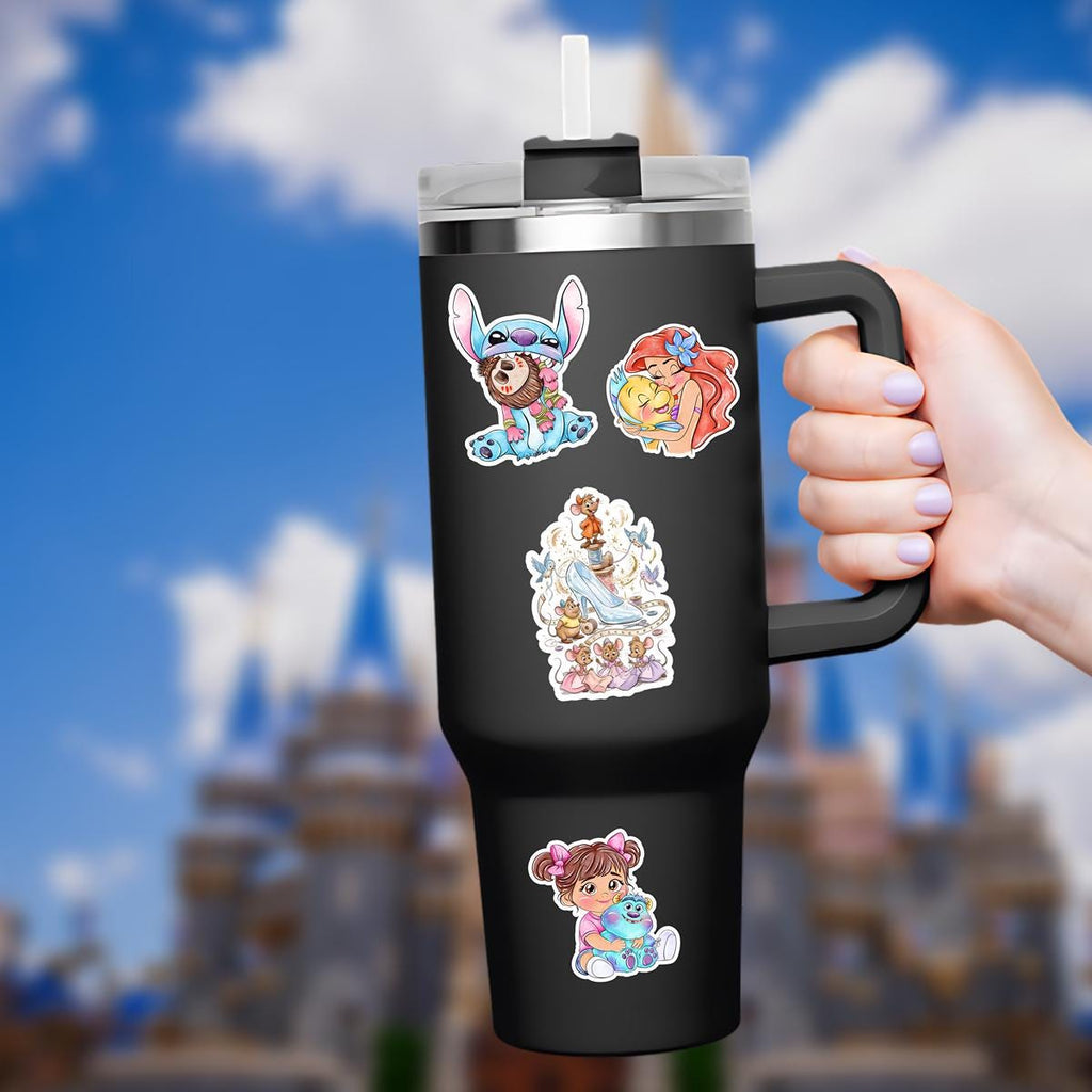 Cinderella Sticker: Waterproof Vinyl Decal for Laptop, Water Bottle Sticker