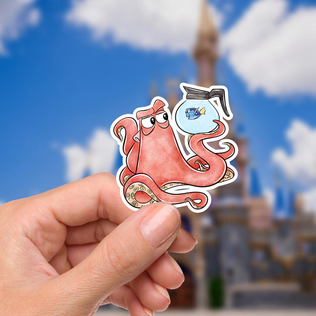 Disney Finding Nemo Dory Funny Hummor Kindle Sticker Castle Park Mouse