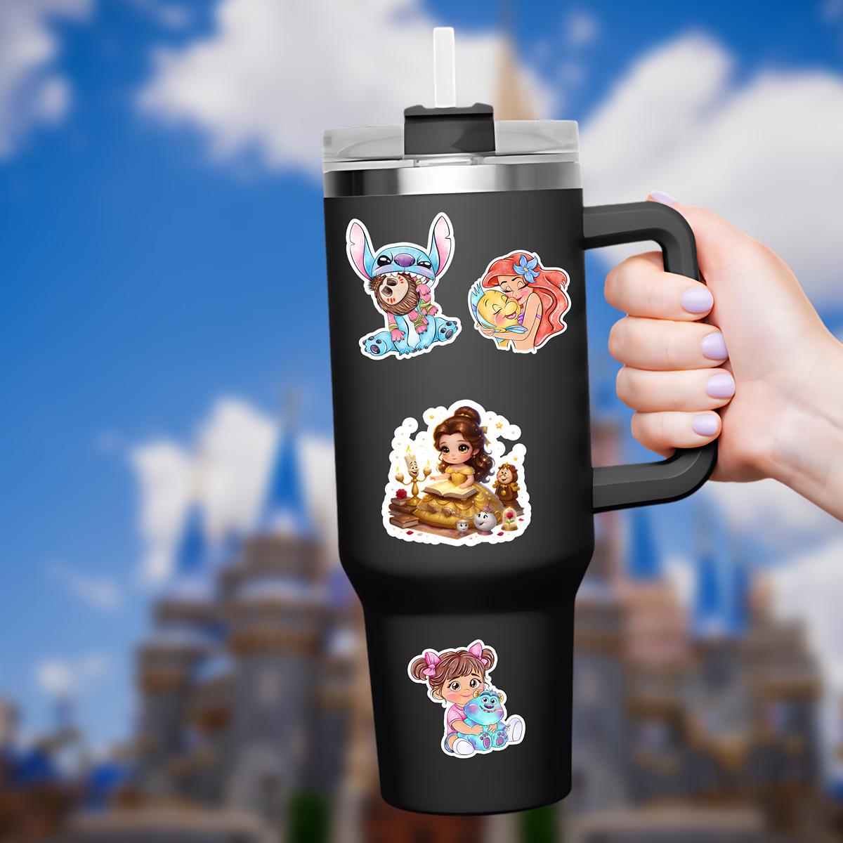 Beauty and The Beast Belle Sticker: Waterproof Vinyl Decal for Laptop, Water Bottle Sticker