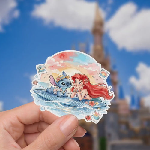 Minnie Mouse Bow Sticker, Waterproof Vinyl Decal – Enchanted Stickery